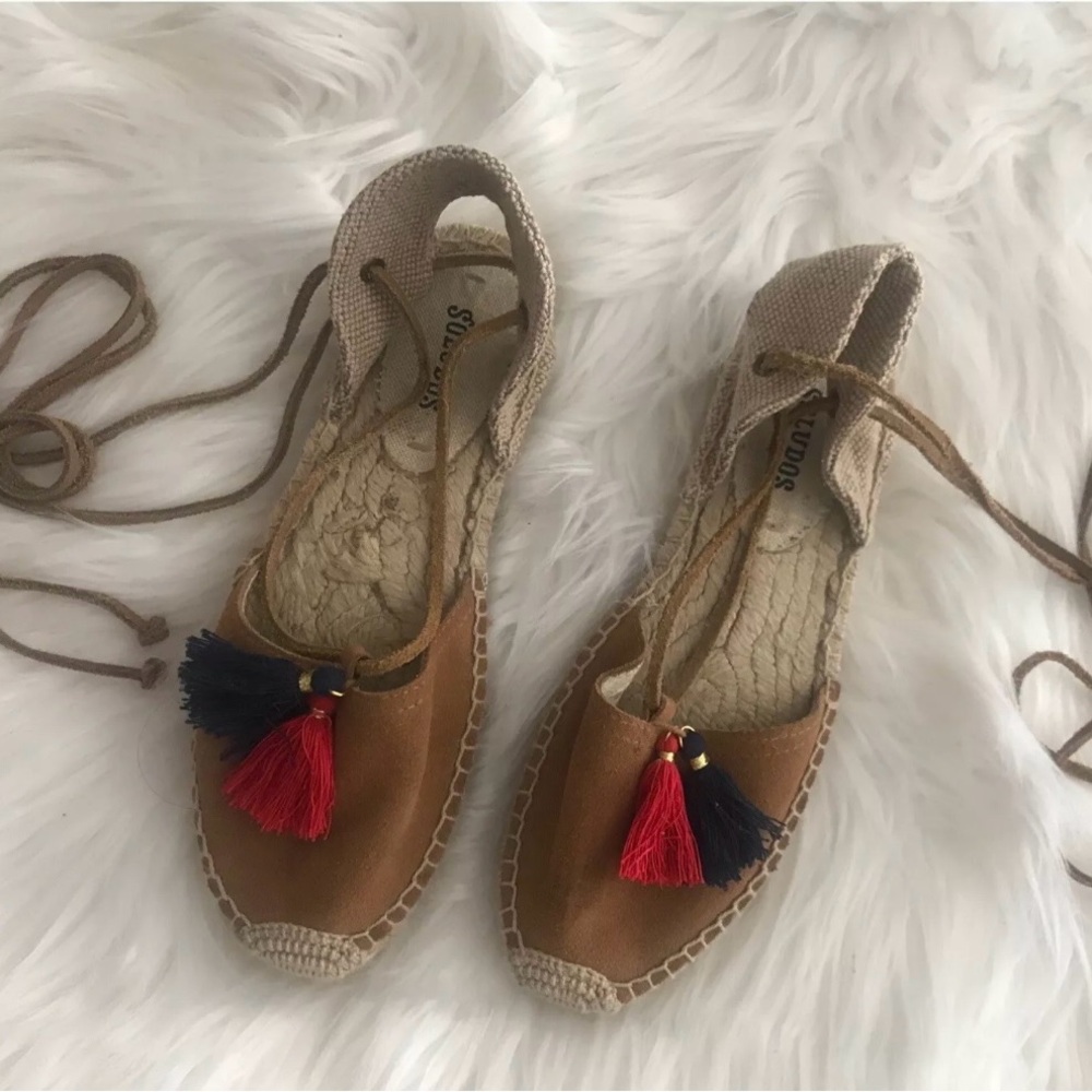 Stylish Brown Espadrilles with Tassels
